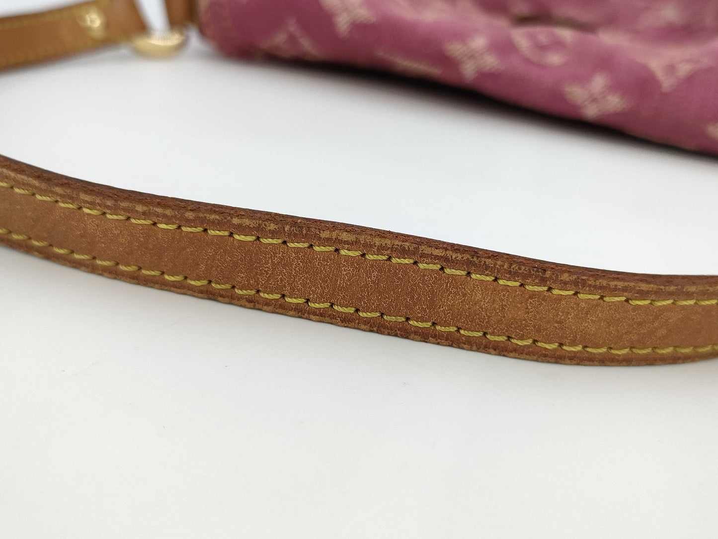 LOUIS VUITTON Monogram Denim Mini Pretty Pink Handbag