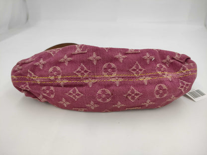 LOUIS VUITTON Monogram Denim Mini Pretty Pink Handbag