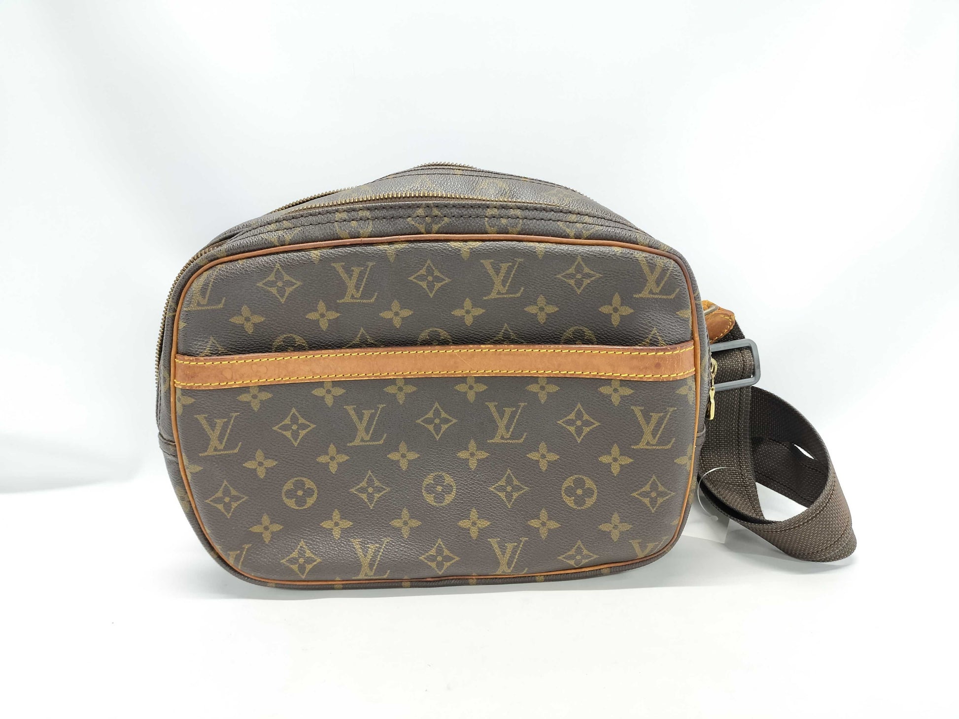 LOUIS VUITTON Monogram Reporter Shoulder Bag