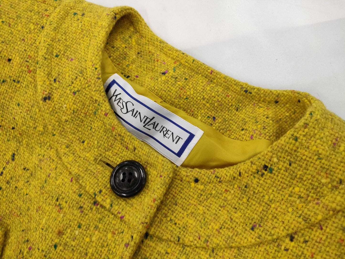 Yves Saint Laurent Tweed Set Skirt Other Apparel