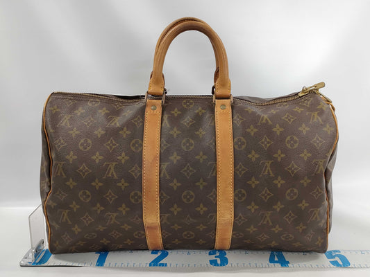 LOUIS VUITTON Monogram M41428 Keypol 45 Boston Bag Boston Bag