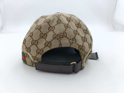 GUCCI GG Canvas Sherry Cap Brown Other Accessories