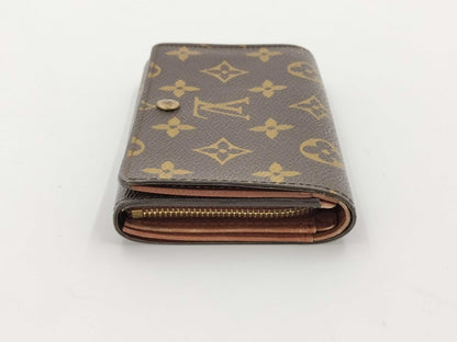 LOUIS VUITTON Monogram Porte Monnaie Tresor M61730 Wallet