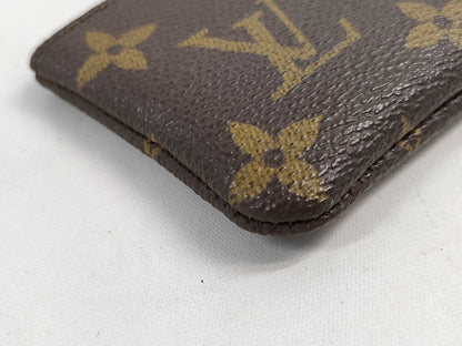 LOUIS VUITTON Monogram M62650 Pochette Cle Coin Case