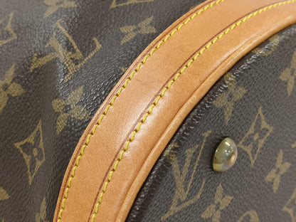 LOUIS VUITTON Monogram Bucket Tote Bag with Pouch