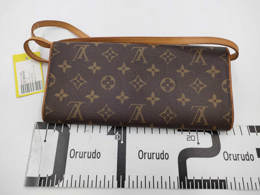 LOUIS VUITTON Monogram M51852 Pochette Twin GM Bag