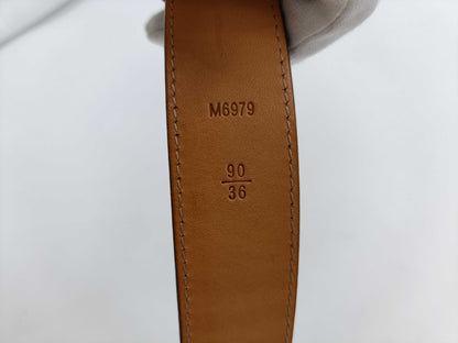 LOUIS VUITTON Vernis Santur Belt