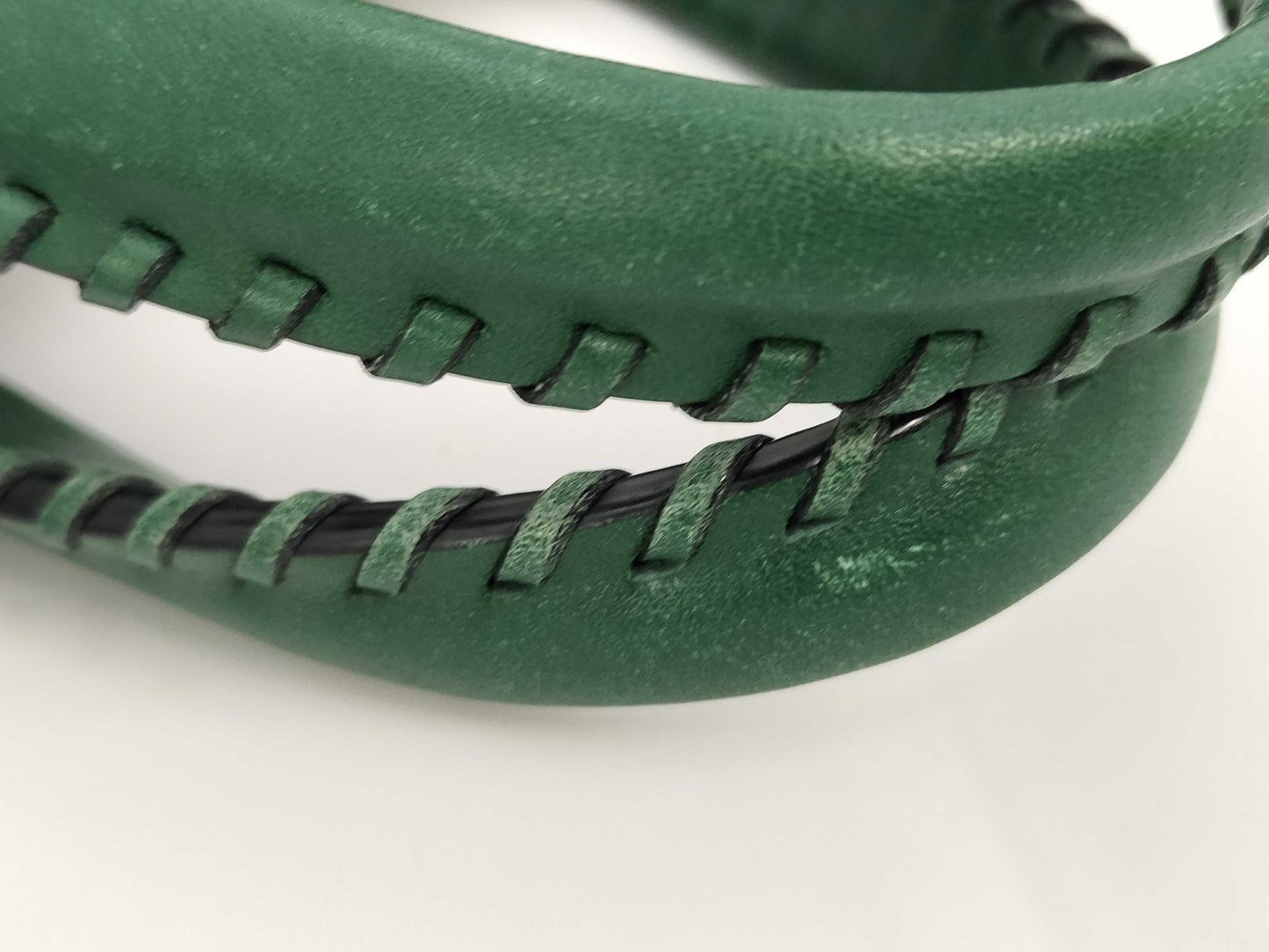 COACH Full Leather Green 2-Way Tote Bag