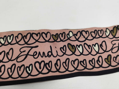FENDI Twilly Heart Scarf