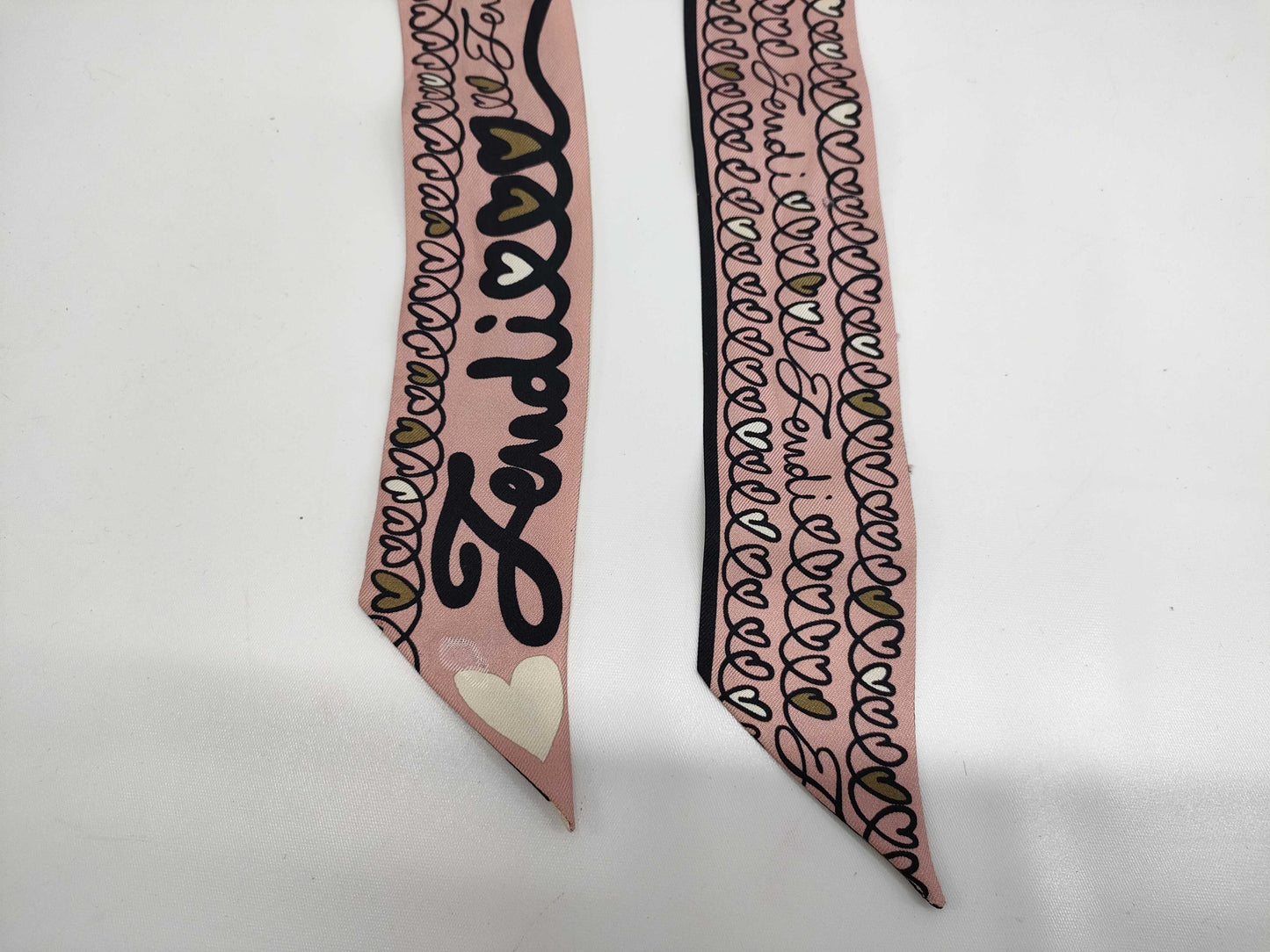 FENDI Twilly Heart Scarf