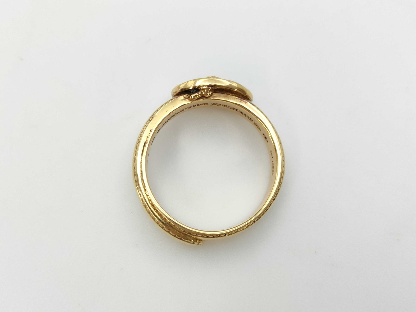 CHROME HEARTS Cross YG 22K 13.4g Ring 