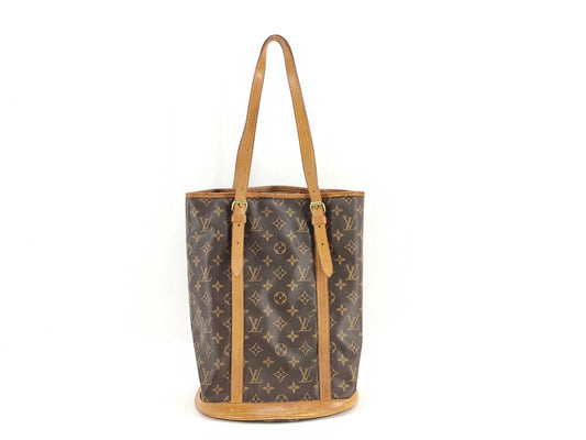 LOUIS VUITTON Monogram M42238 Petit Bucket Tote Bag