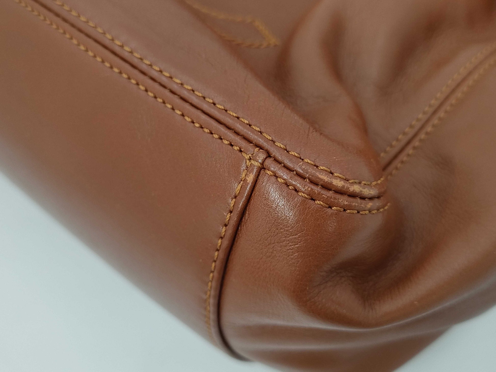 CHANEL Leather Tortoiseshell Handbag