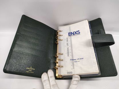 LOUIS VUITTON Taiga Agenda PM Notebook Cover