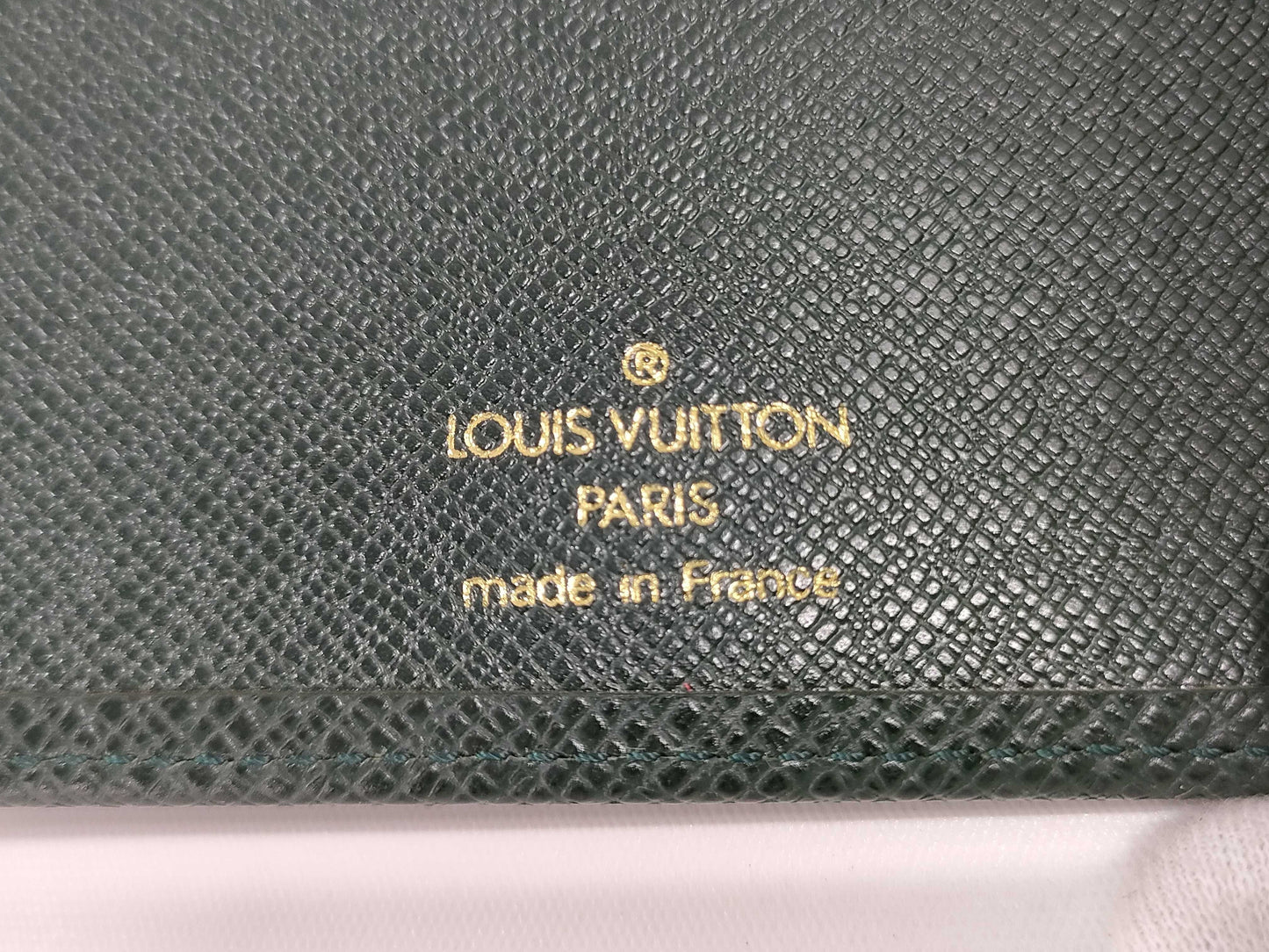LOUIS VUITTON Taiga Agenda PM Notebook Cover