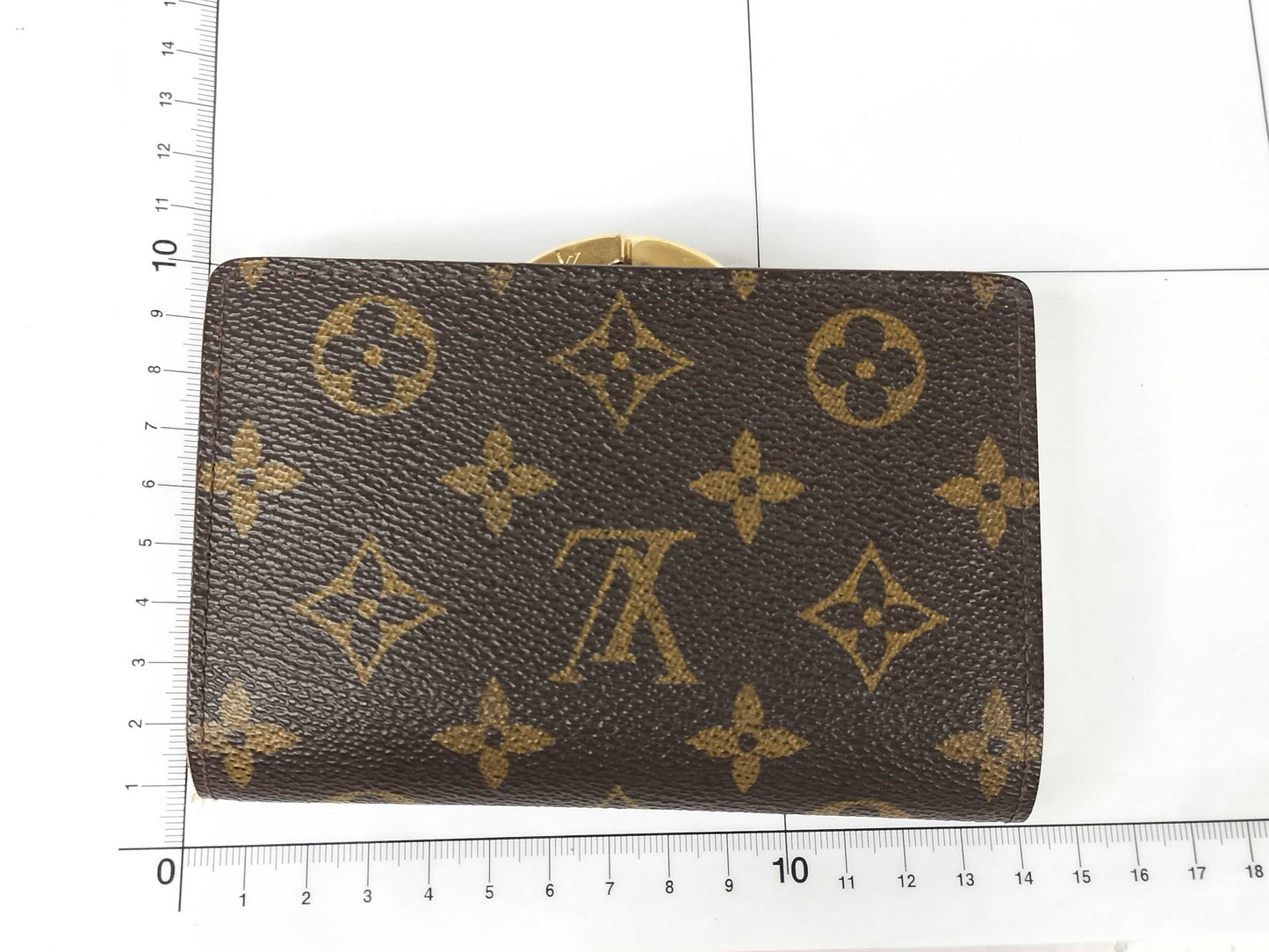 LOUIS VUITTON Monogram Porte Monnaie Bien Viennois Wallet