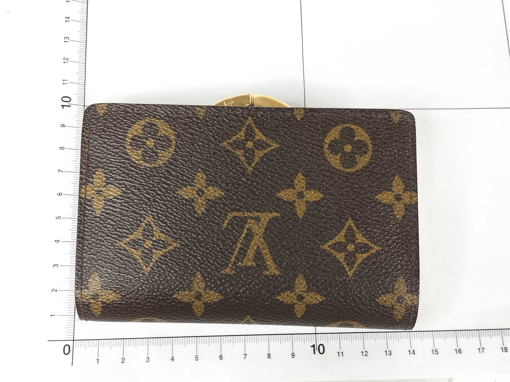 LOUIS VUITTON Monogram Porte Monnaie Bien Viennois Wallet