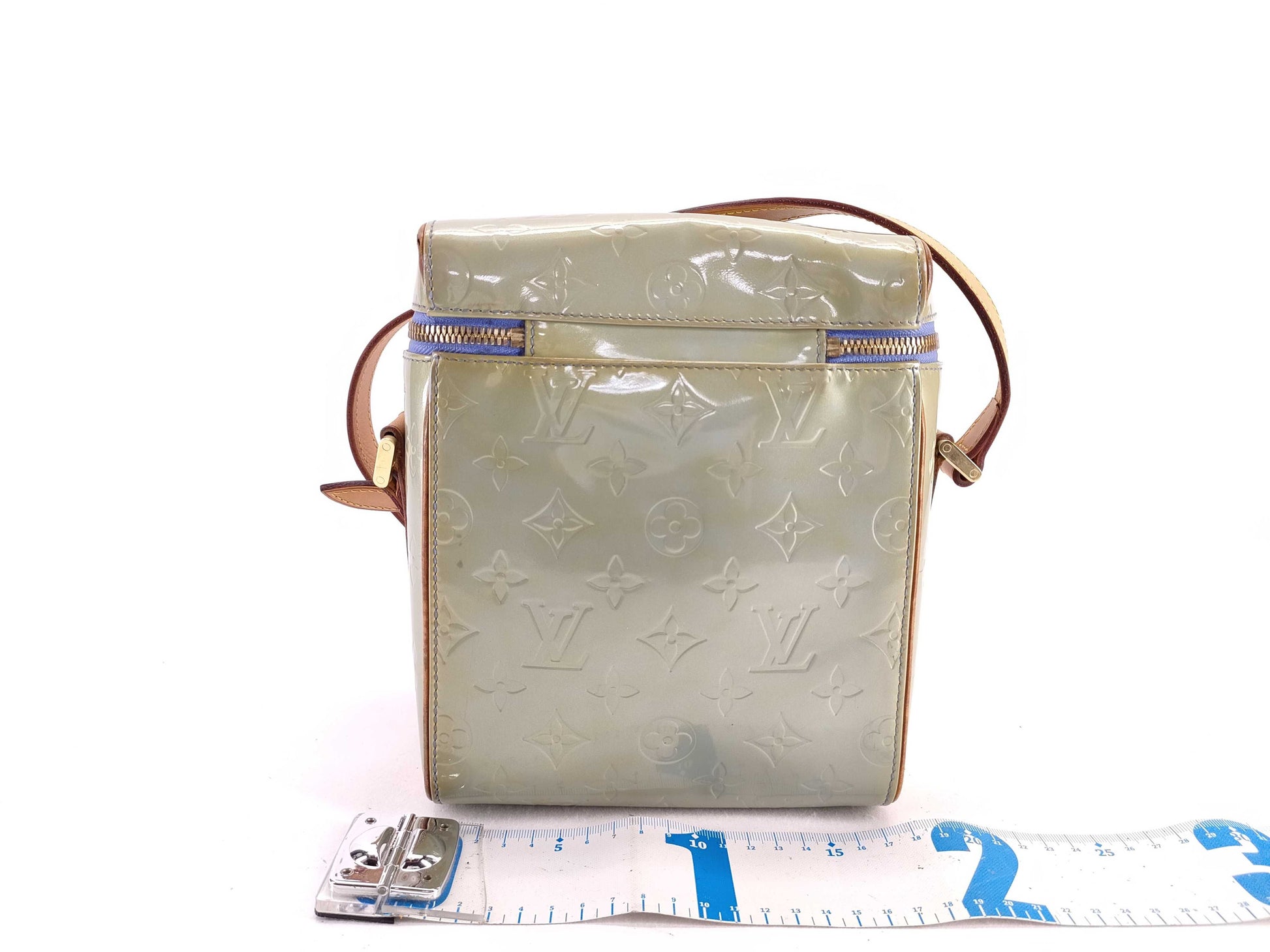 LOUIS VUITTON Vernis Sullivan Vertical Shoulder Bag