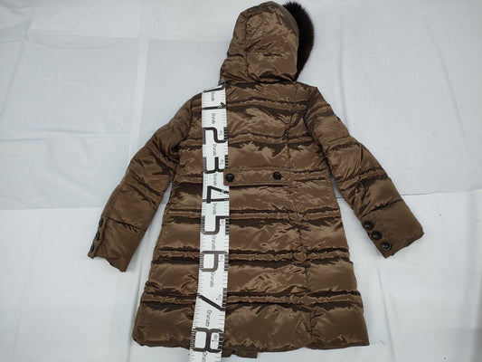 MaxMara down coat with fur