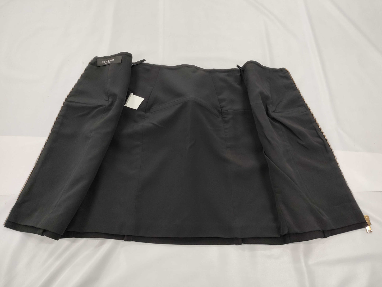 VERSACE Acetate Skirt Black Skirt