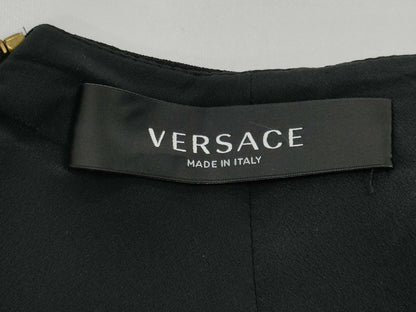 VERSACE Acetate Skirt Black Skirt