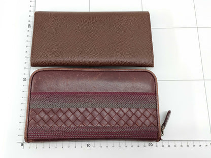BVLGARI Bulgari/Bottega Veneta Long Wallet*2 Wallet