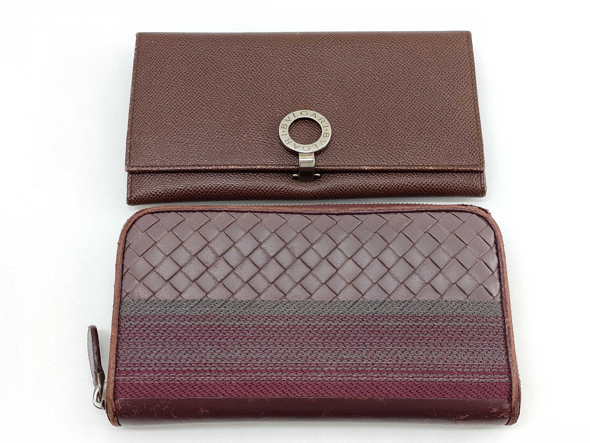 BVLGARI Bulgari/Bottega Veneta Long Wallet*2 Wallet