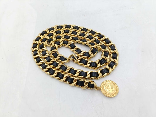 CHANEL chain belt