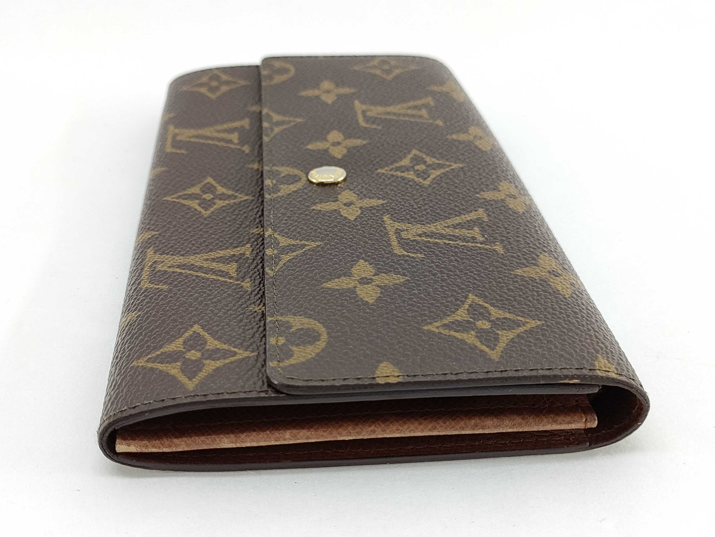 LOUIS VUITTON Monogram M61723 Porte Monnaie Credit Wallet