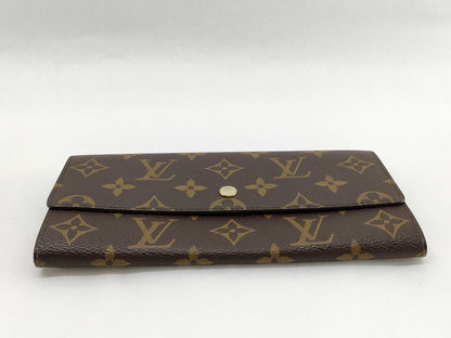 LOUIS VUITTON Monogram M61723 Porte Monnaie Credit Wallet
