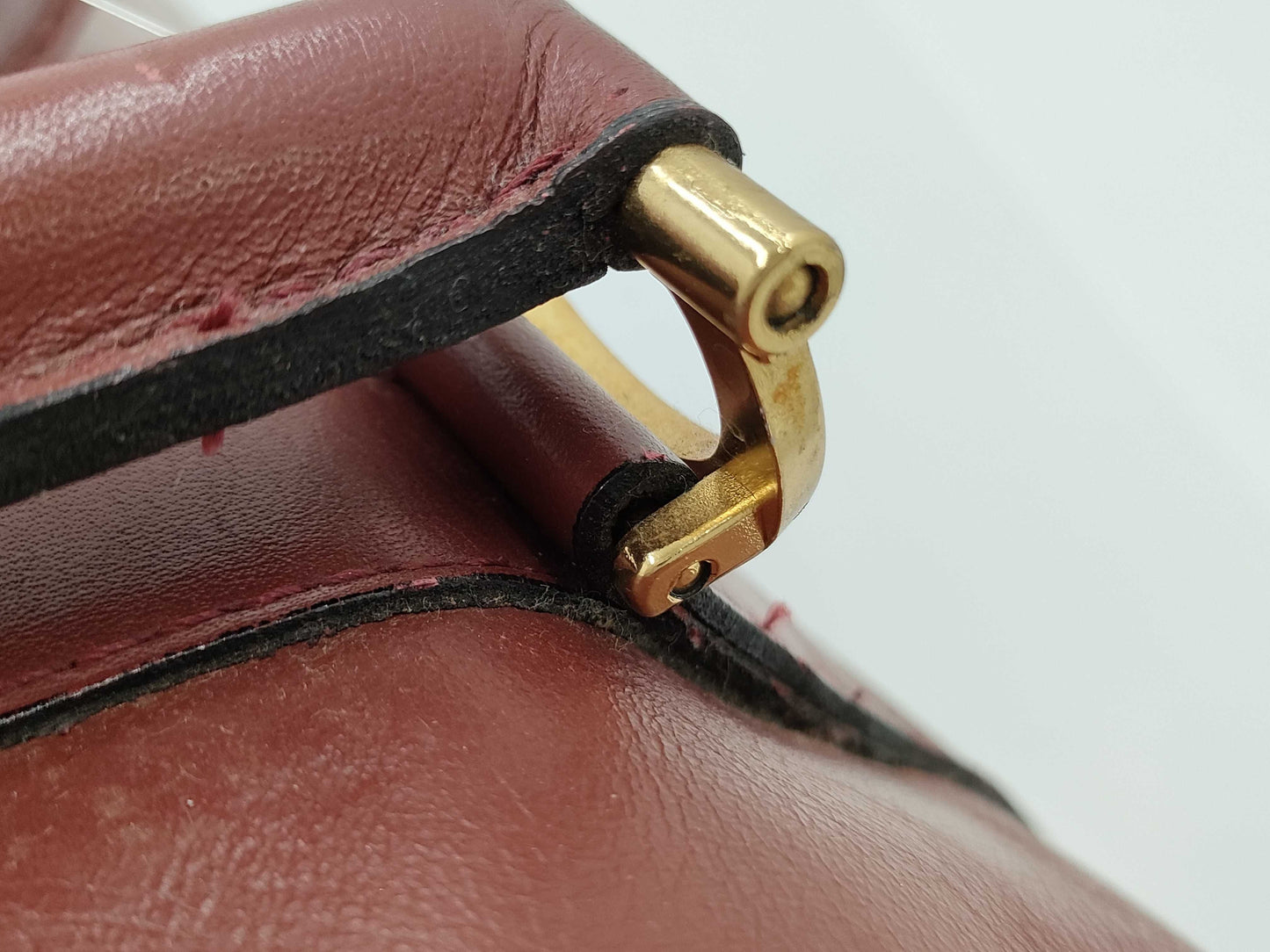 Cartier Leather Boston Bag Boston Bag