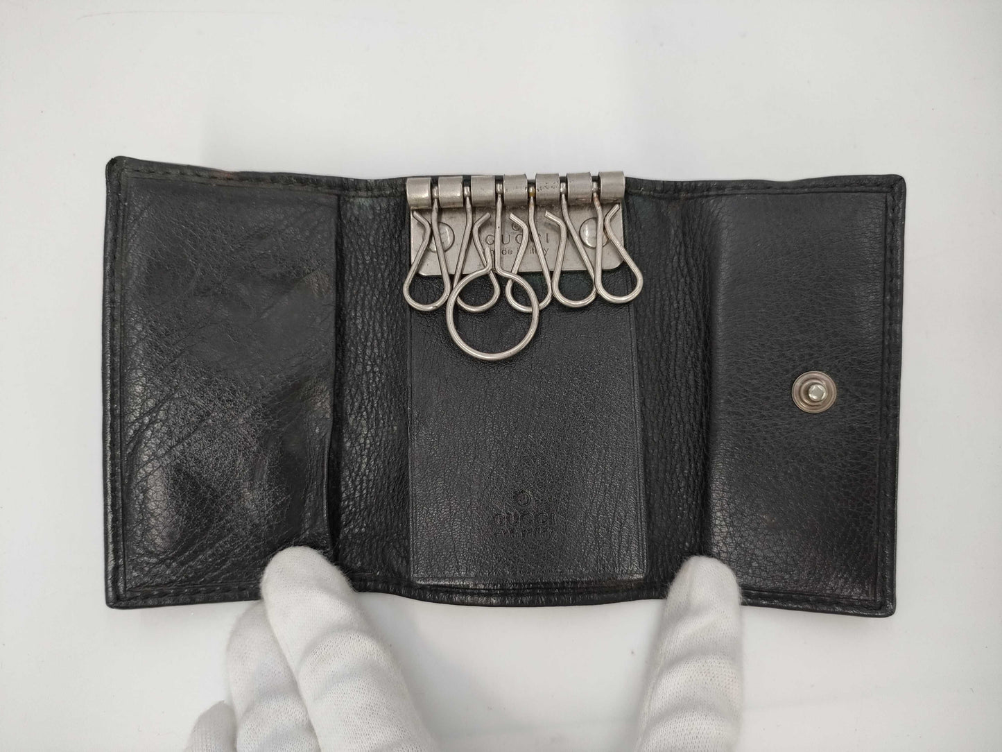 GUCCI Leather Wallet, Key Case, and Other Accessories 5-Piece Set Wallet