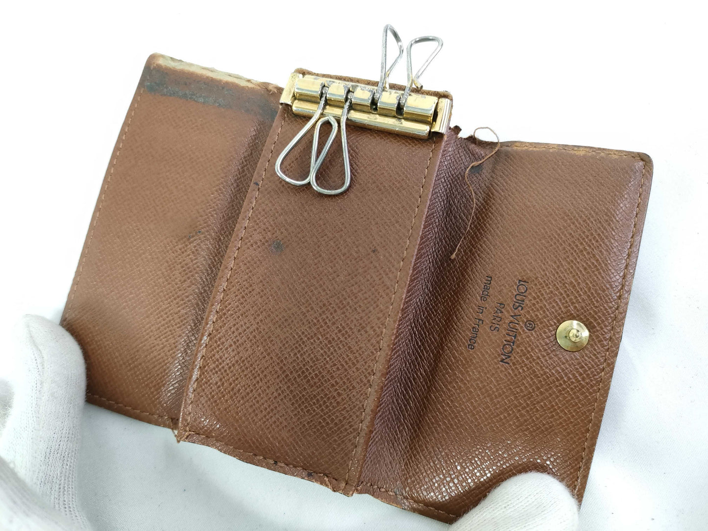 LOUIS VUITTON Monogram Cigarette Case Key Case Key Case/Key Holder