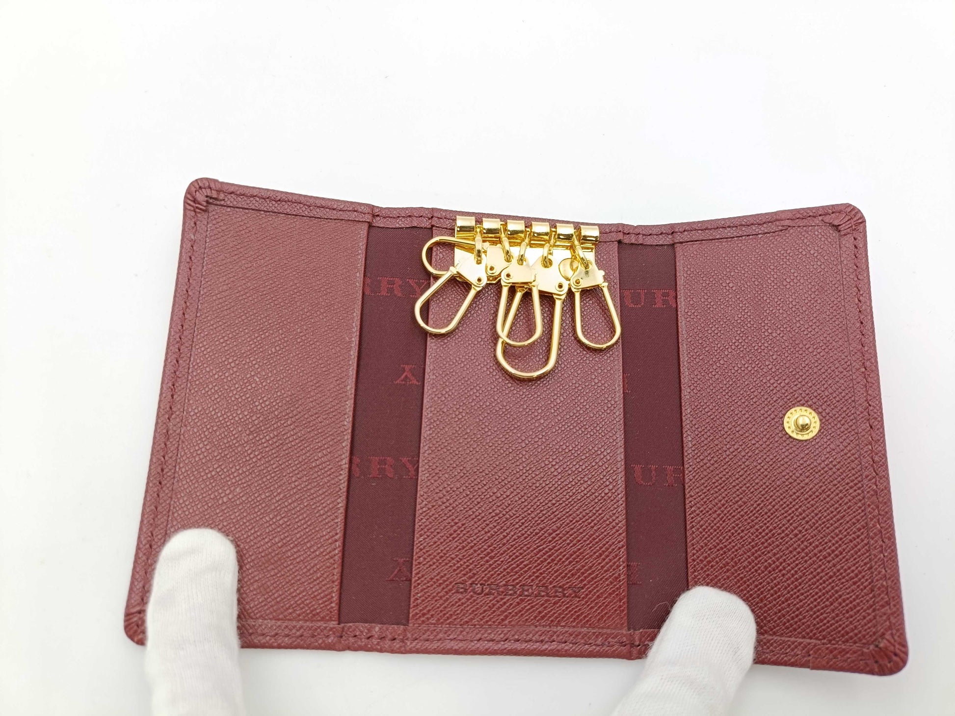 BURBERRY / Burberry key case / Cole Haan wallet