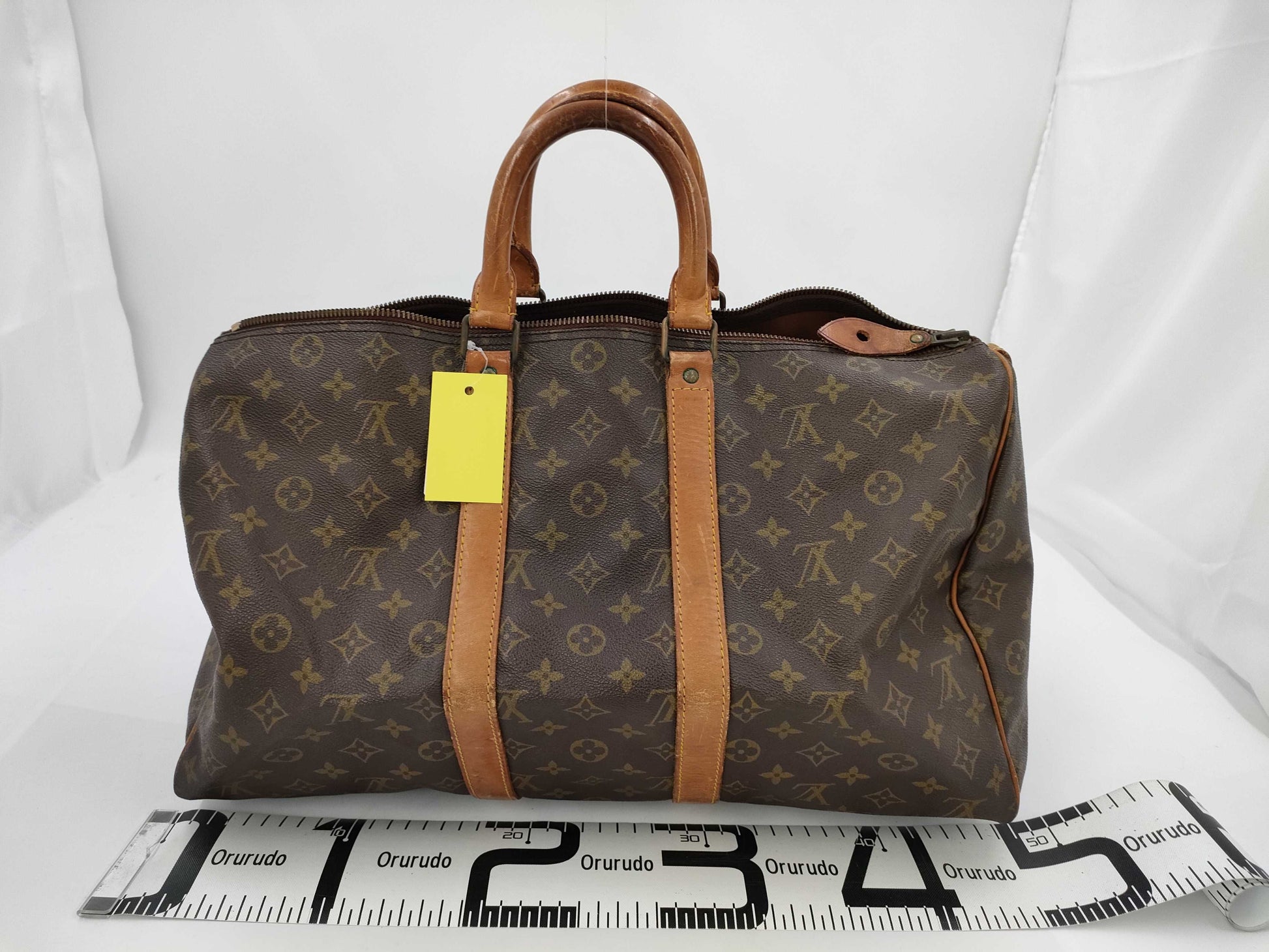 LOUIS VUITTON Monogram M41428 Keepol 45 Old Boston Bag
