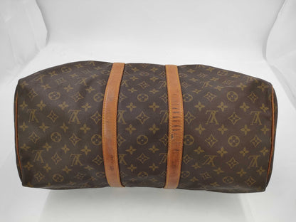 LOUIS VUITTON Monogram M41428 Keepol 45 Old Boston Bag