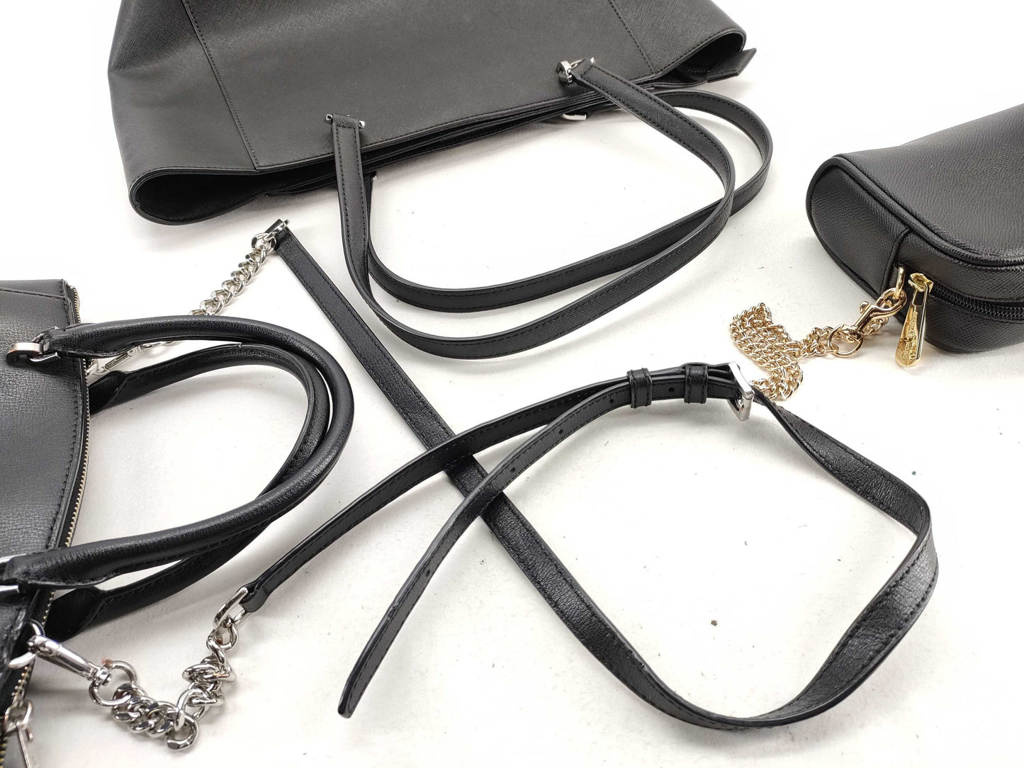 Michael Kors Tote, Chain Clutch, and 3-Piece Handbag Set