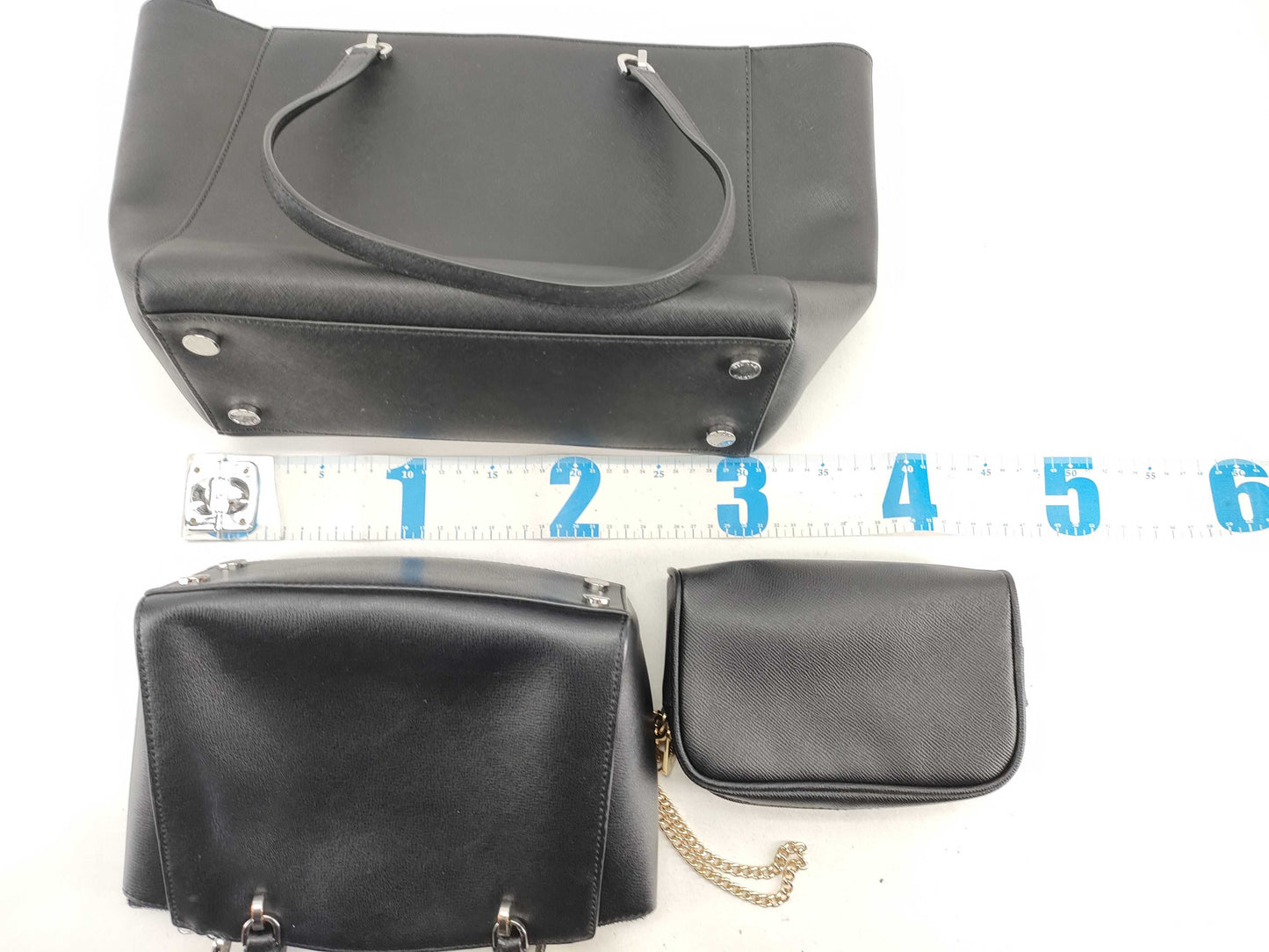 Michael Kors Tote, Chain Clutch, and 3-Piece Handbag Set