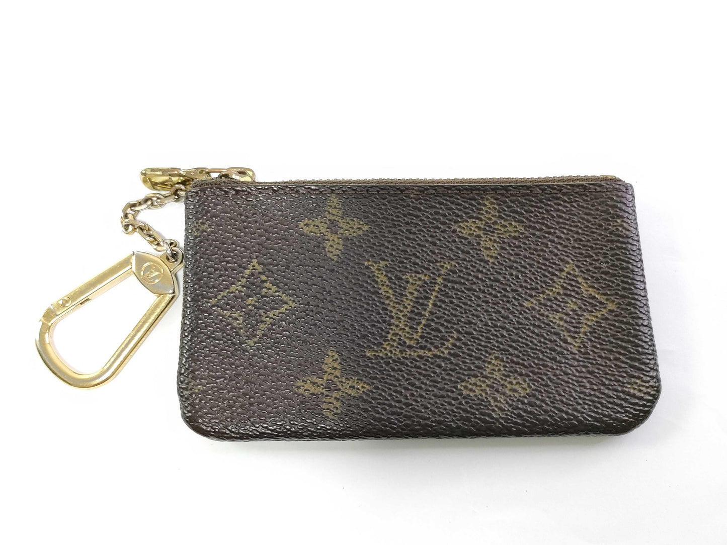 LOUIS VUITTON Monogram M62650 Pochette Cle Coin Case