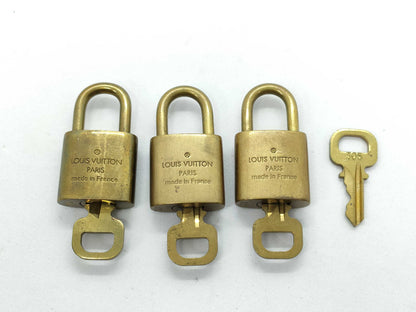 LOUIS VUITTON Cadena Padlock Set Other Accessories