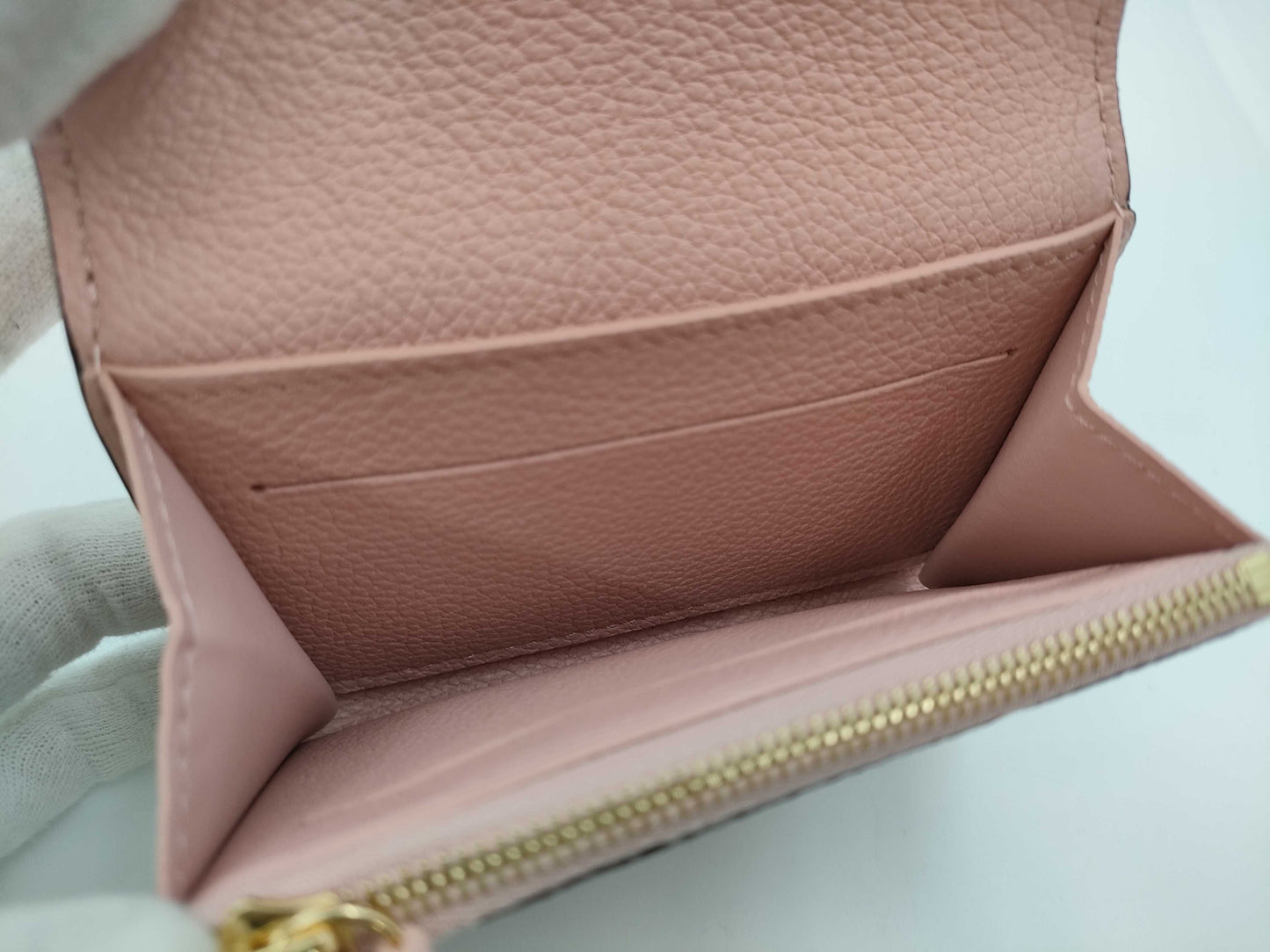 LOUIS VUITTON Monogram Empreinte LV Anf Coin Case