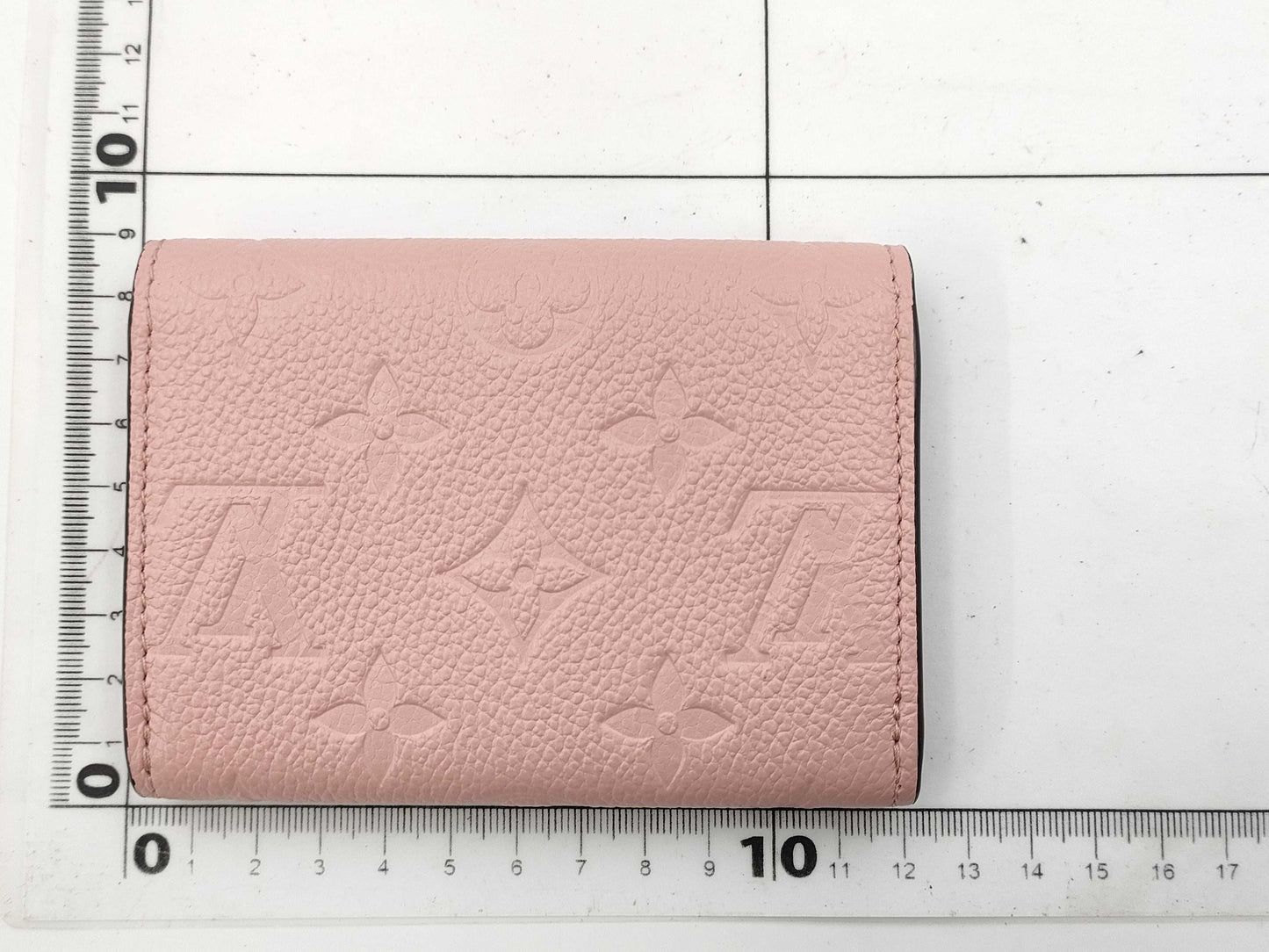 LOUIS VUITTON Monogram Empreinte LV Anf Coin Case