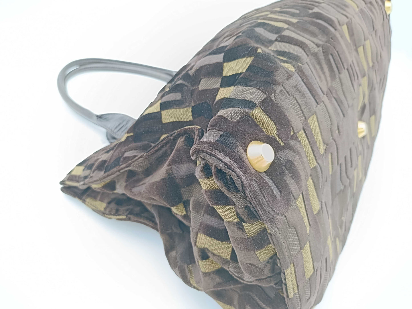 Miu Miu velour all-over print handbag