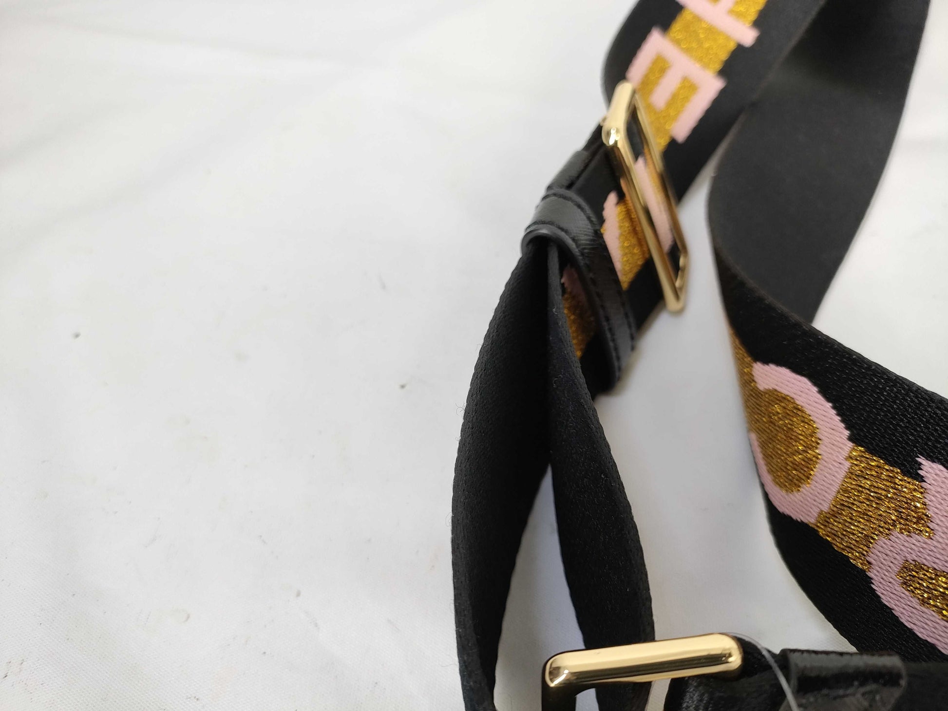 MARC JACOBS The Snapshot Black/White Leather Shoulder Bag