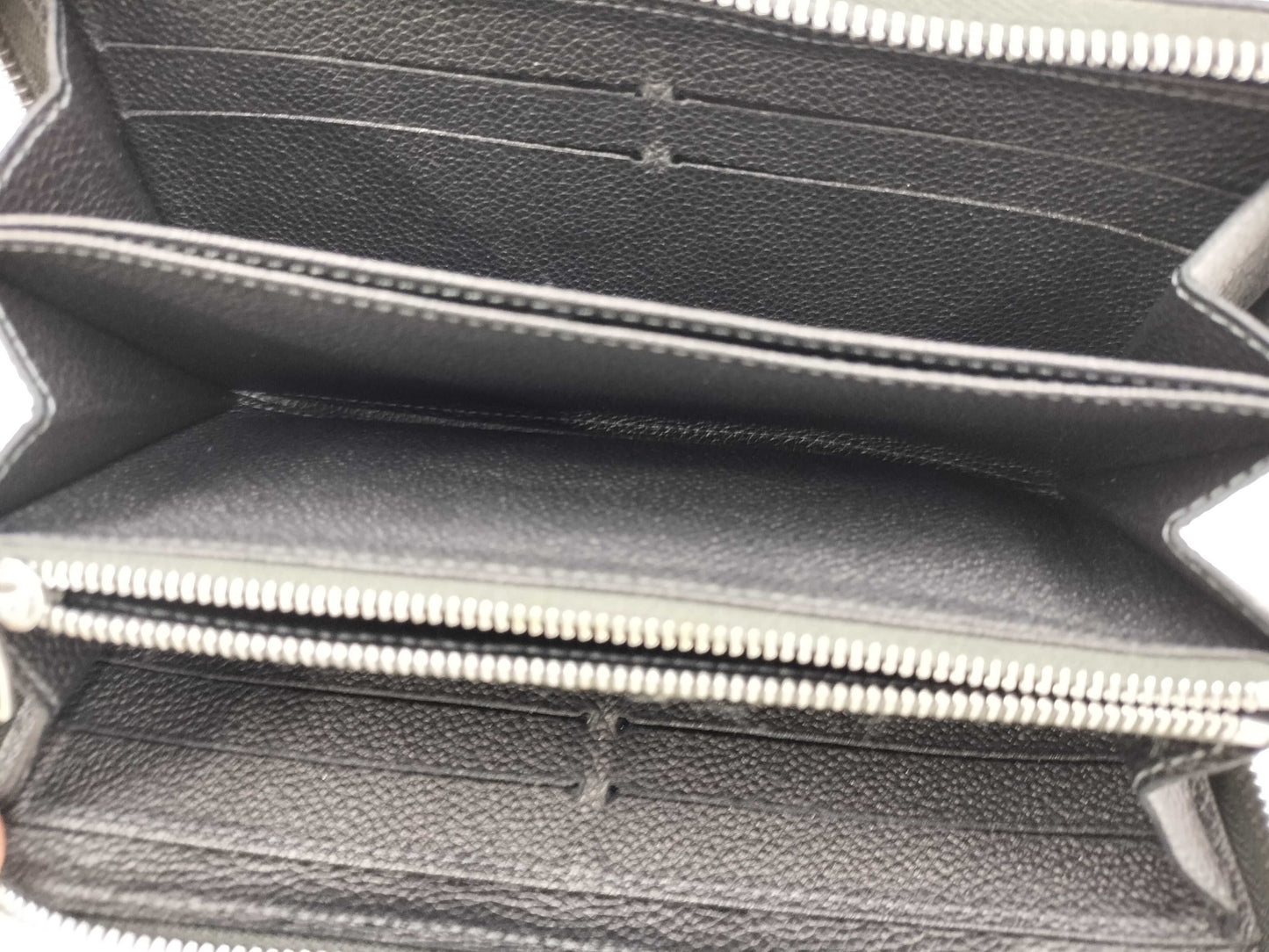 LOUIS VUITTON Monogram Empreinte M61442 Zippy Wallet with Studs