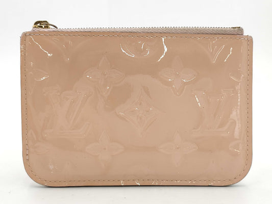 LOUIS VUITTON Vernis M61286 Pochette Cle NM PK Coin Case