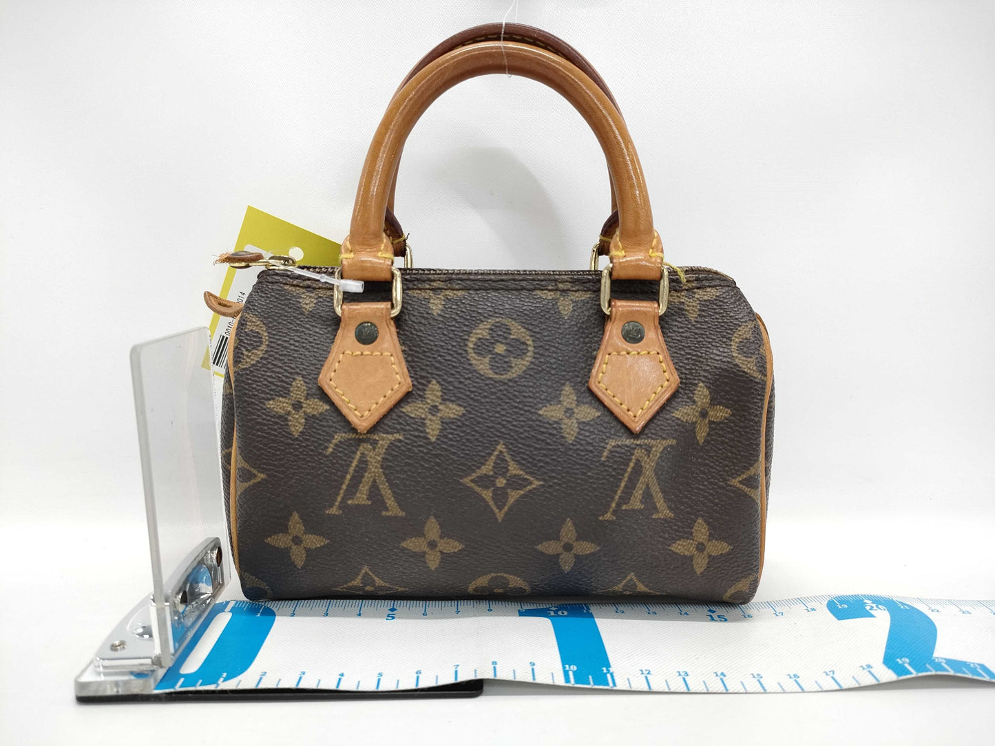 LOUIS VUITTON Monogram Nano Speedy Handbag