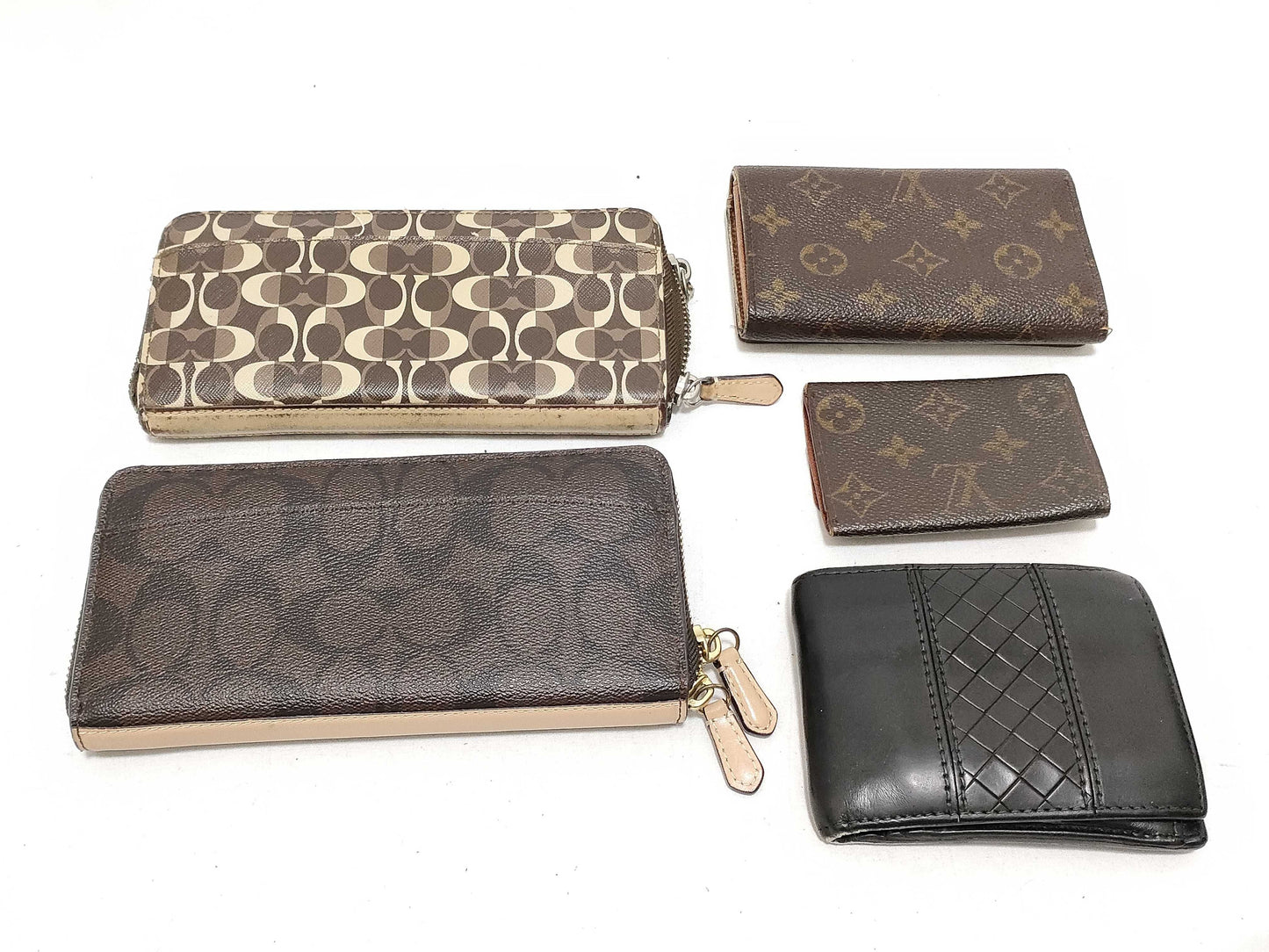 LOUIS VUITTON Monogram Wallet/Multicle 5-Piece Accessory Set