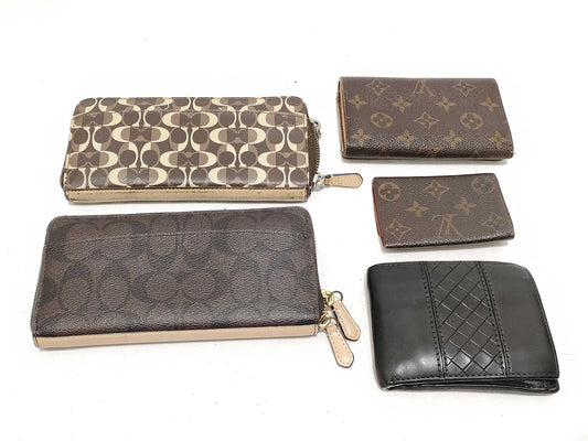 LOUIS VUITTON Monogram Wallet/Multicle 5-Piece Accessory Set