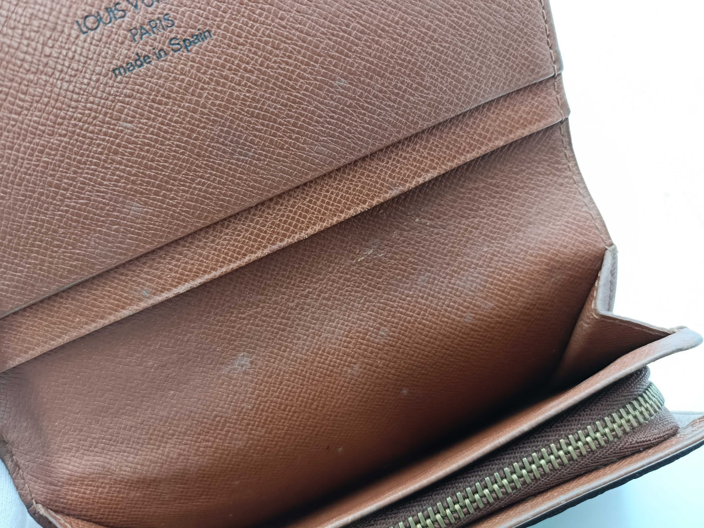 LOUIS VUITTON Monogram Porte Monnaie Tresor/Porte Monnaie Carte Credit Wallet